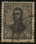 Stamps Argentina -  Libertador General San Martín.