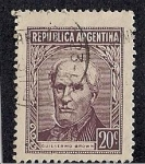 Stamps Argentina -  Guillermo Brown