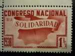 Stamps : Europe : Spain :  CONGRESO NACIONAL DE LA SOLIDARIDAD