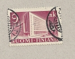 Stamps Finland -  Edificio