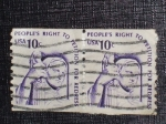 Stamps : America : United_States :  Dos sellos de USA