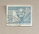 Stamps Germany -  Ciudad de Karl Marx