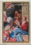 Stamps : Europe : Spain :  navidad