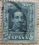 Stamps Spain -  alfonso XIII tipo vaquer