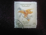 Stamps Colombia -  Stanhopea Tigrina