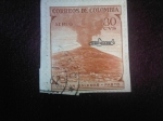 Stamps Colombia -  Scott/Colombia:C338 - Volcán Galeras-Pasto