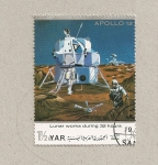 Stamps Yemen -  Modulo lunar