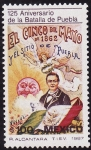 Stamps Mexico -  125 aniversario de la batalla de Puebla