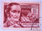 Stamps : Europe : Hungary :  personajes ilustres