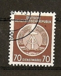 Stamps Germany -  Cuadrante del compas a la izquierda.