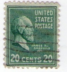 Stamps United States -  JAMES A.GARFIELD