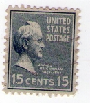 Stamps United States -  JAMES BUCHANAN