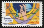 Stamps France -  Vacaciones