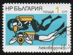Stamps Bulgaria -  Submarinistas