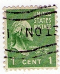 Stamps : America : United_States :  GEORGE WASHINGTON