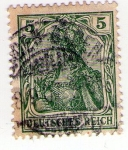 Stamps : Europe : Germany :  imperio aleman