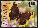 Stamps Poland -  Mariposas