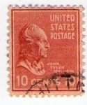 Stamps : Europe : United_States :  john tyler