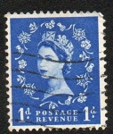 Stamps United Kingdom -  Queen Elizabeth