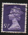 Stamps United Kingdom -  Queen Elizabeth