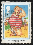 Stamps United Kingdom -  Greeting Card