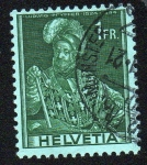 Stamps Switzerland -  Ludwig Pfyffer