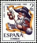 Stamps Spain -  Año Santo Compostelano