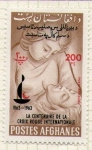 Stamps : Asia : Afghanistan :  centenario cruz roja