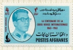 Stamps : Asia : Afghanistan :  centenario cruz roja