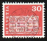 Stamps Switzerland -  Edificios - Gais