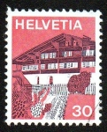 Stamps Switzerland -  Paisajes