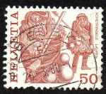 Stamps Switzerland -  Achetringele Laupen