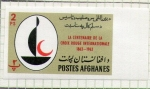 Stamps : Asia : Afghanistan :  centenario cruz roja