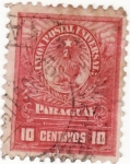Stamps : America : Paraguay :  edificio