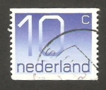 Stamps Netherlands -  centº del sello holandés