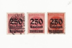 Stamps : Europe : Germany :  sellos alemanes
