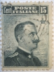 Stamps : Europe : Italy :  michetti nero calcografiada I tipo