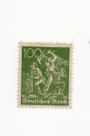 Stamps Germany -  sello alemán