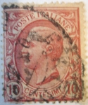 Stamps Italy -  Vittorio Emanuele III 