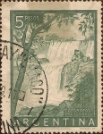 Stamps : America : Argentina :  cataratas del iguazu