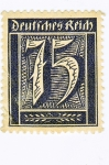 Stamps Germany -  sello alemán