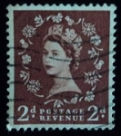 Stamps United Kingdom -  Reina Isabel II