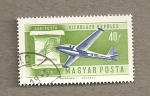 Stamps Hungary -  Avión