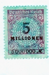 Stamps : Europe : Germany :  sello alemán