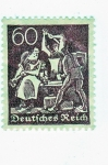 Stamps Germany -  oficio
