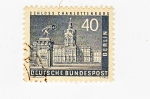 Stamps Germany -  edificio