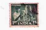 Stamps : Asia : India :  oficio