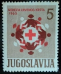 Stamps Yugoslavia -  Domingo de la Cruz Roja