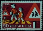 Stamps Europe - Switzerland -  Edi Hauri / Campaña de prevención de accidentes de tráfico