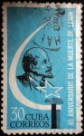 Stamps Cuba -  40º Aniversario de la muerte de Lenin